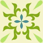 小清晰花纹