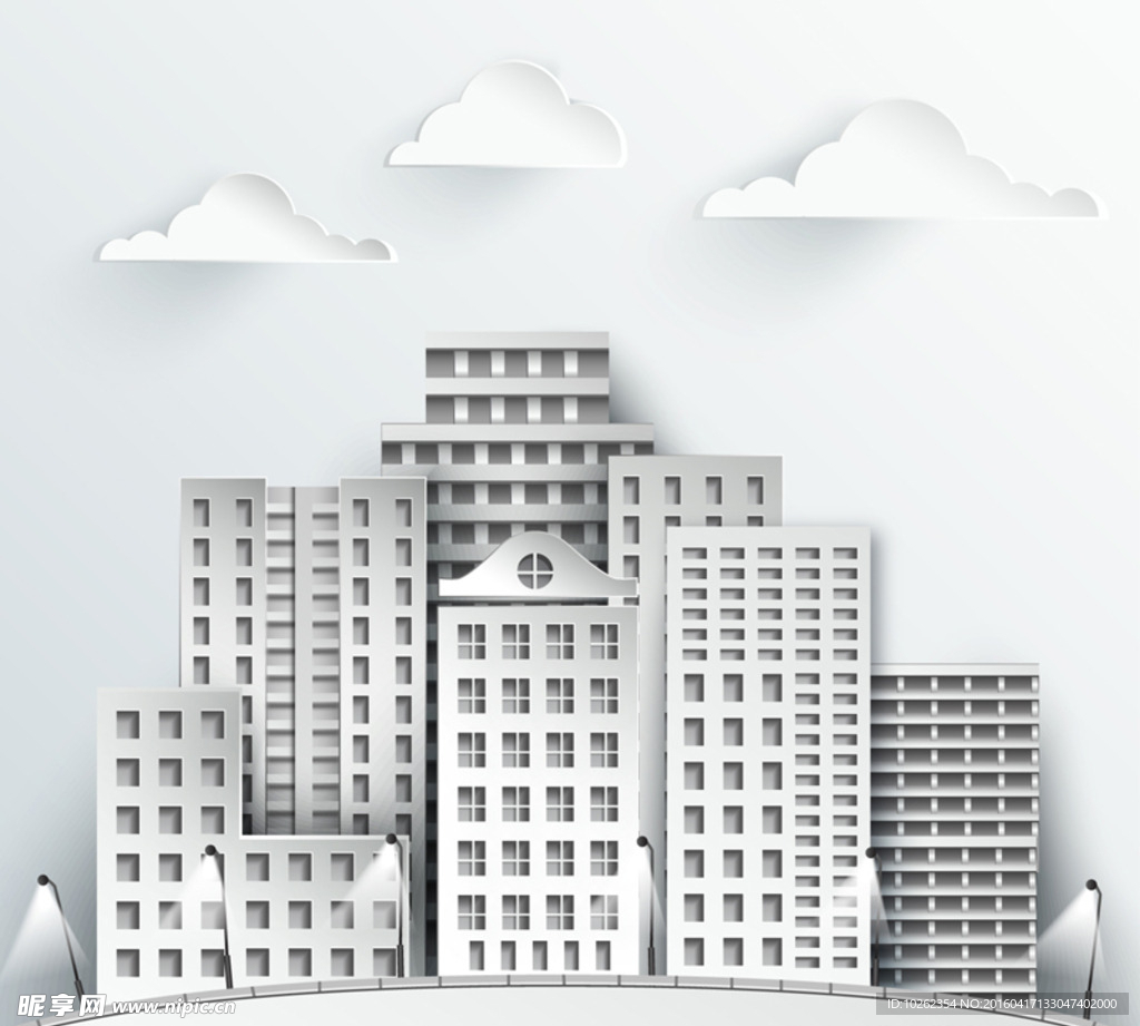 时尚建筑群