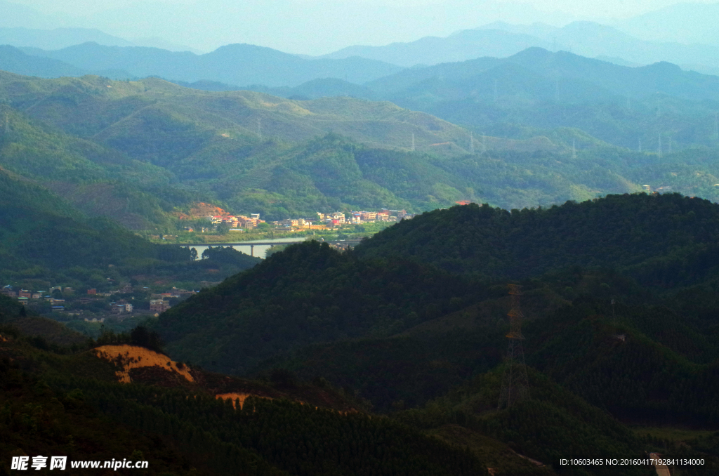 中国山水 梅州风光