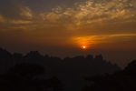 黄山夕阳