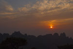 黄山夕阳