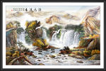 山水油画