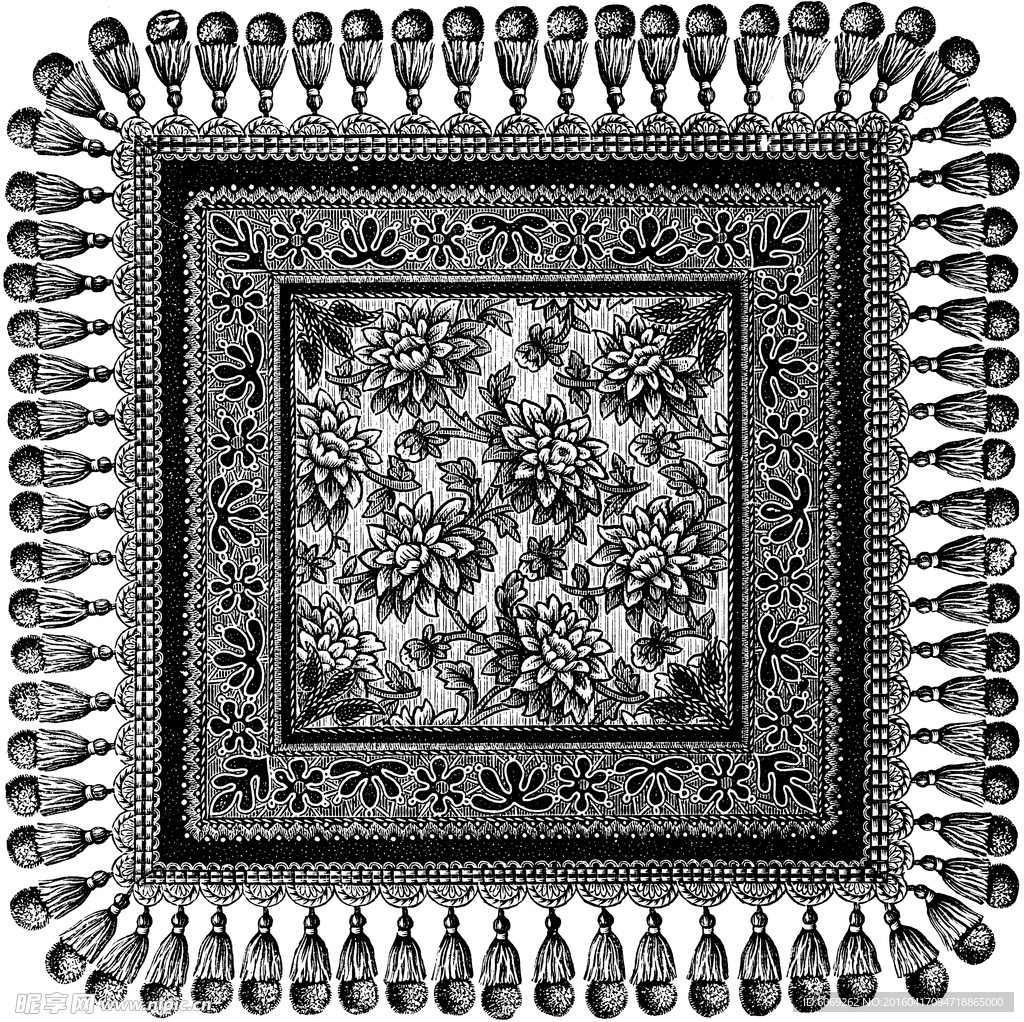 高质量花纹