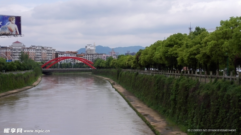萍水河 河流 河水