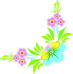 小花纹