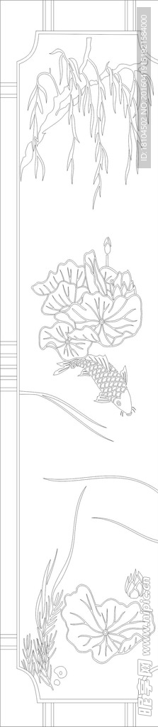 设计门 门板花