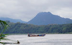 老挝 渔船 打鱼 湄公河