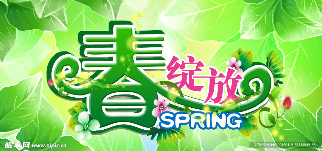 春绽放