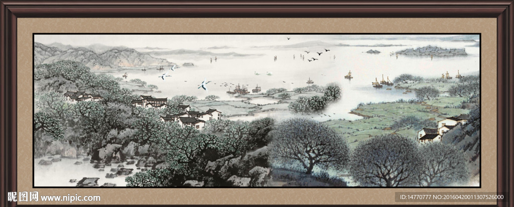 国画风景
