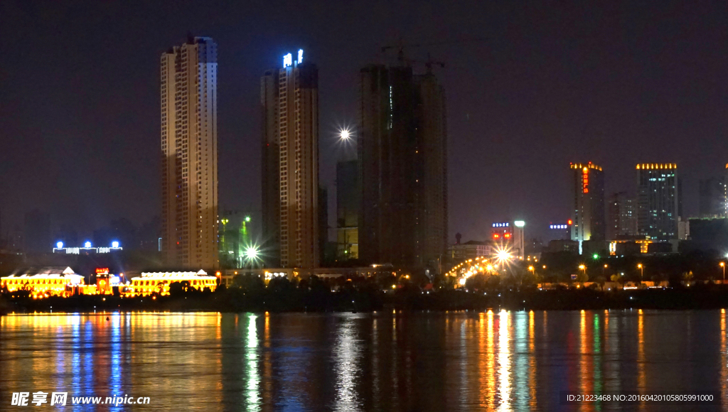 银盆岭大桥西夜景