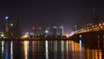 银盆岭大桥夜景