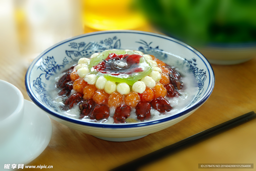莲子八宝饭