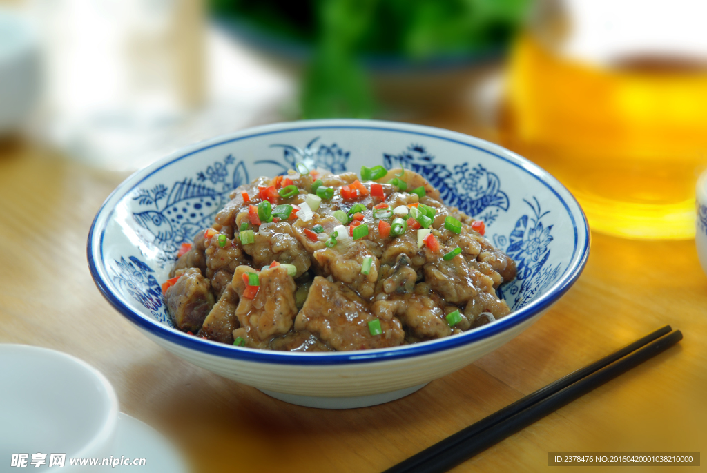 香菇酥肉丁