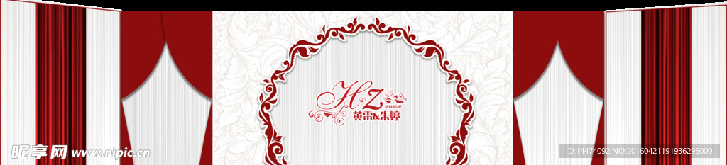 婚礼舞台现场布置