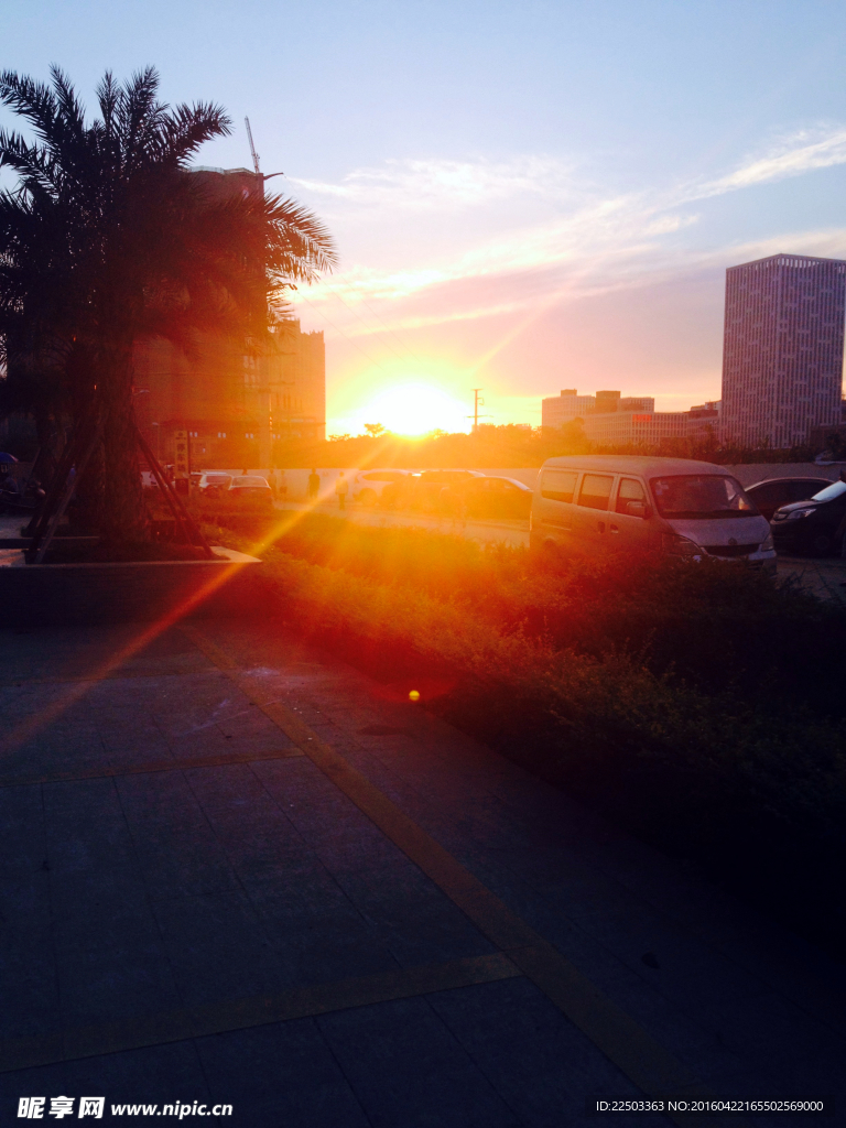 夕阳