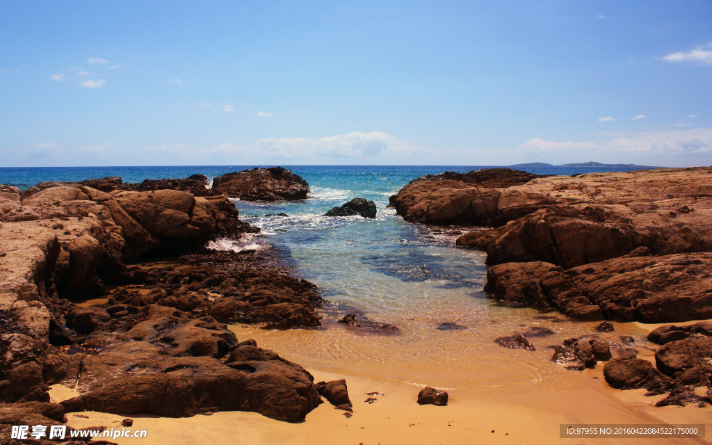 海边岩石