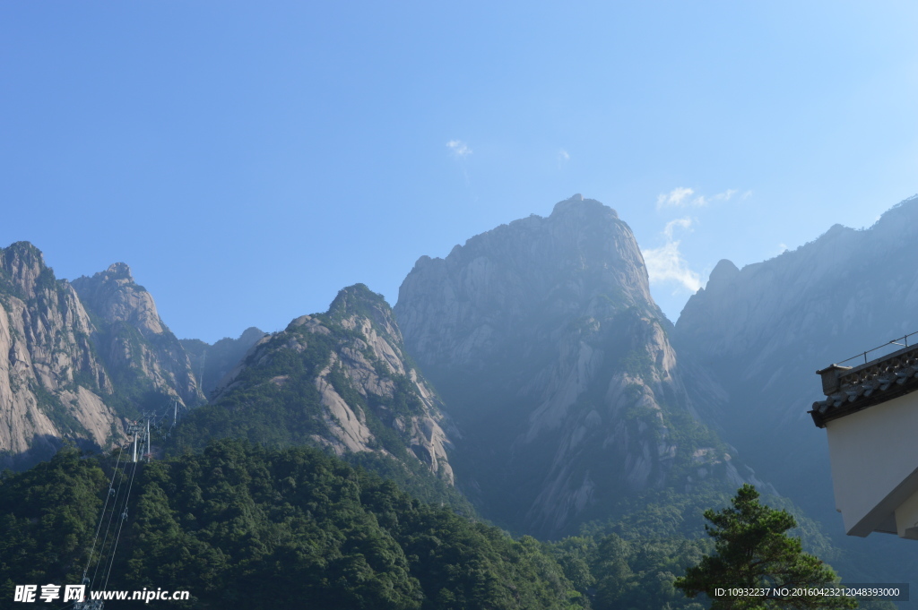 黄山山峰