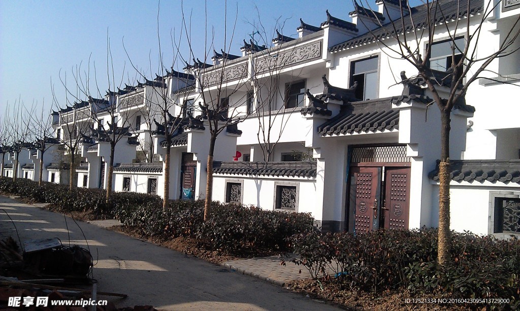 徽派农村住宅照片