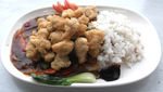 美味鸡米花盖饭