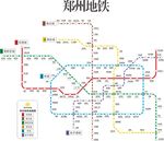 郑州地铁规划图