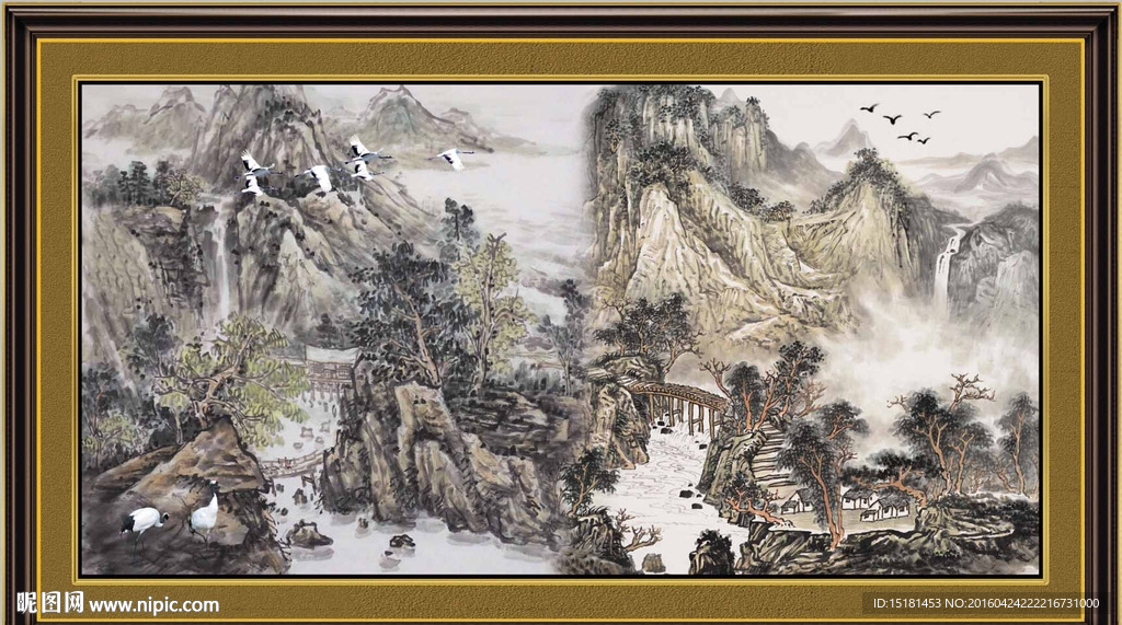 大型国画