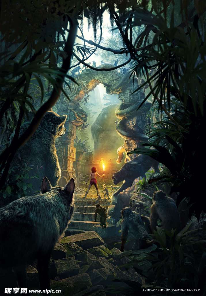 奇幻森林的电影海报