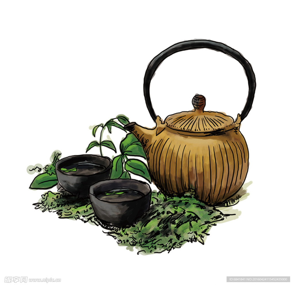 茶插图