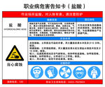 职业病危害告知卡