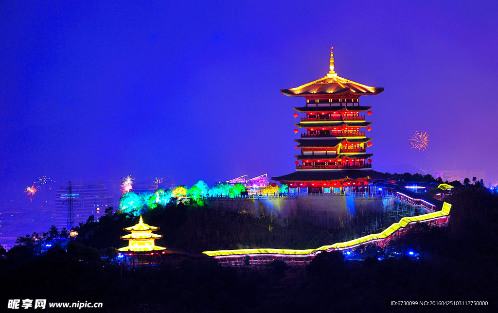 台州风景 白云阁