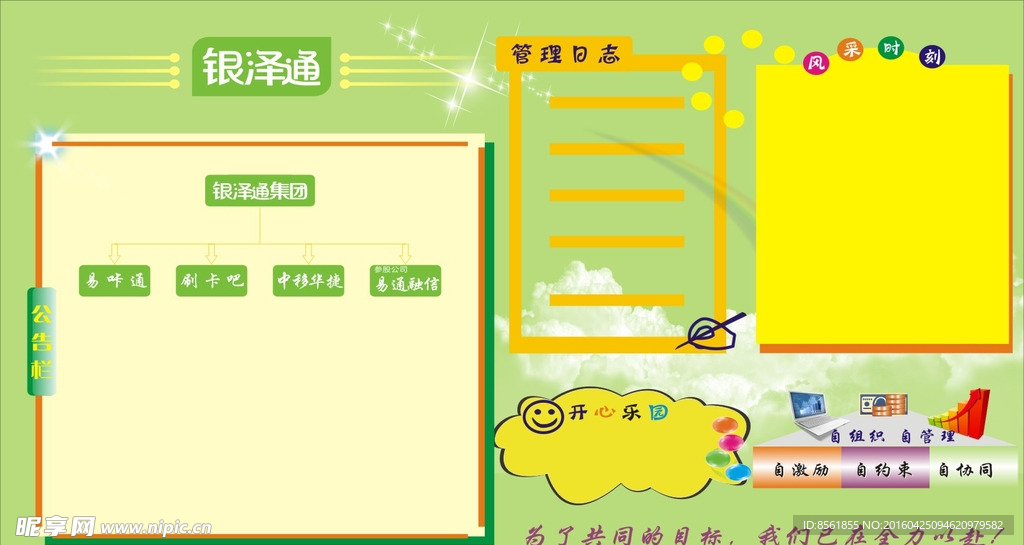企业板报