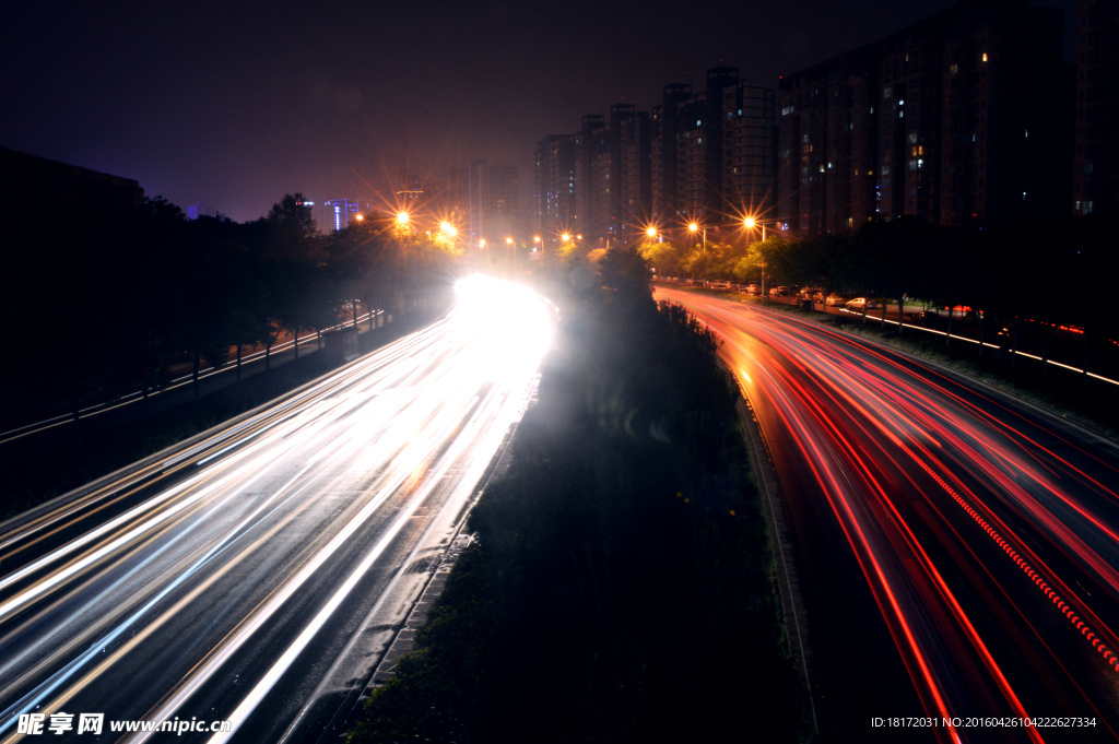 城市夜景图片