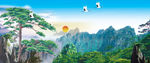 黄山风景画