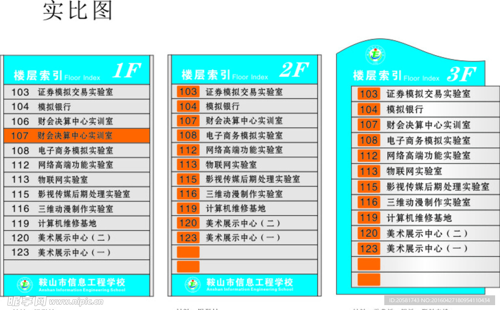 楼层索引