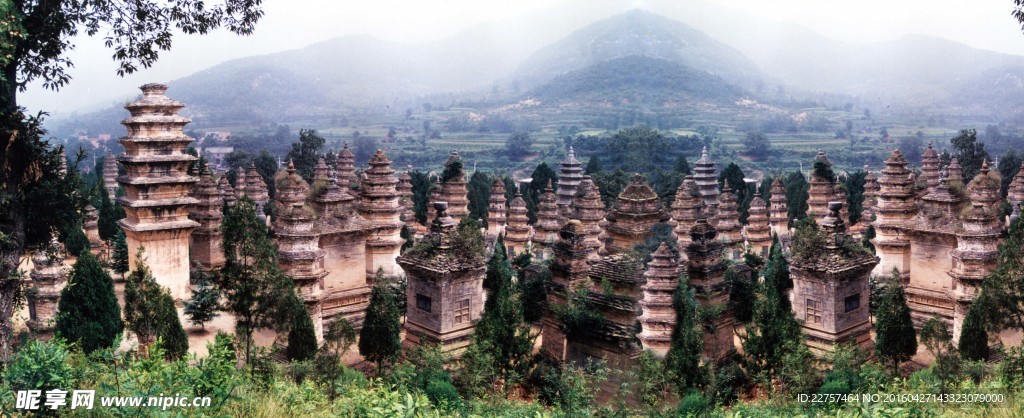 古典建筑少林寺