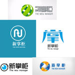 新掌柜LOGO设计