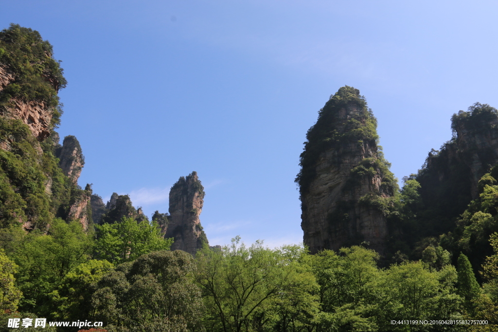 张家界国家森林公园 石景