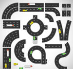 道路设计矢量素材