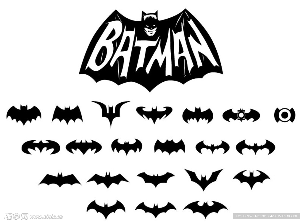 蝙蝠侠BATMAN标志