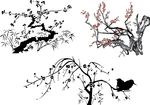 梅花素材 矢量