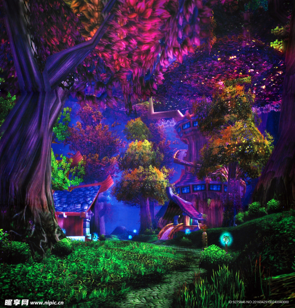 梦幻迷情背景