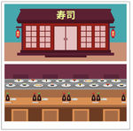建筑物扁平化设计