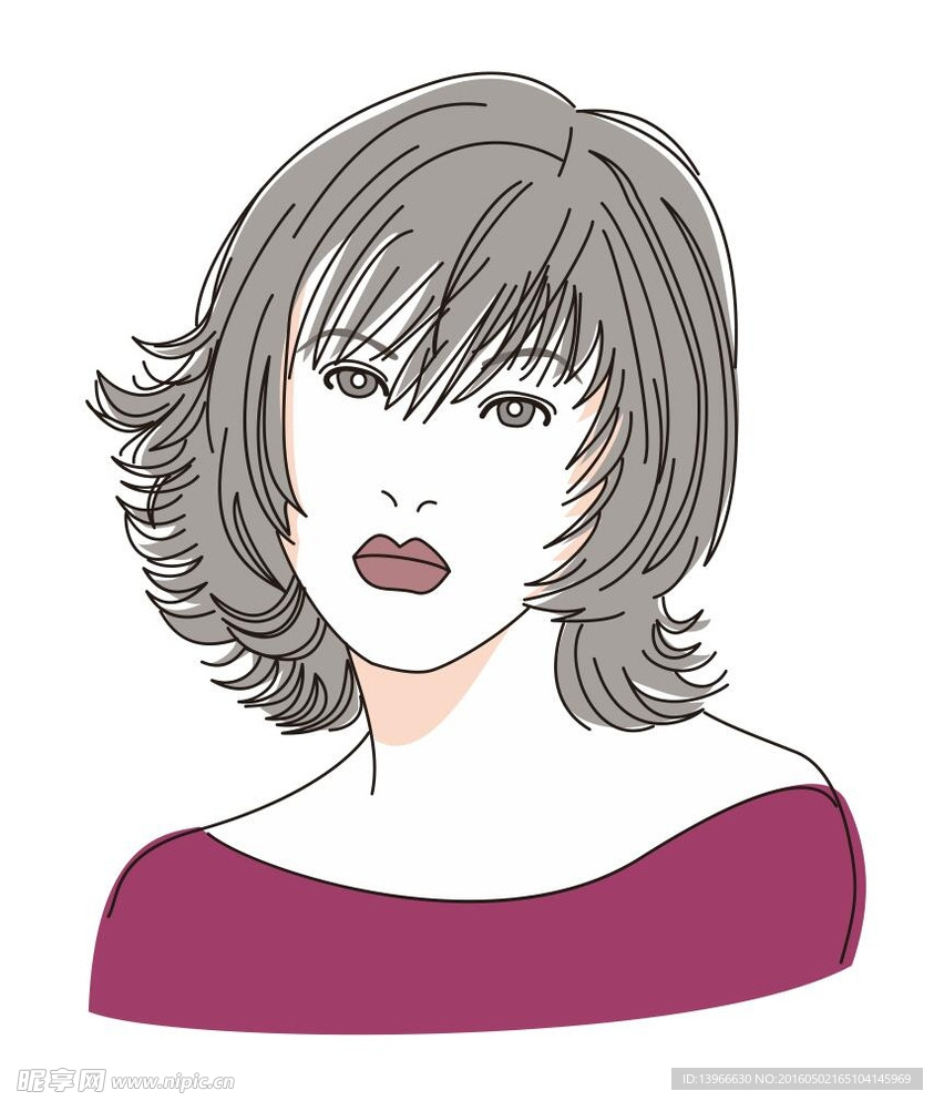 美女