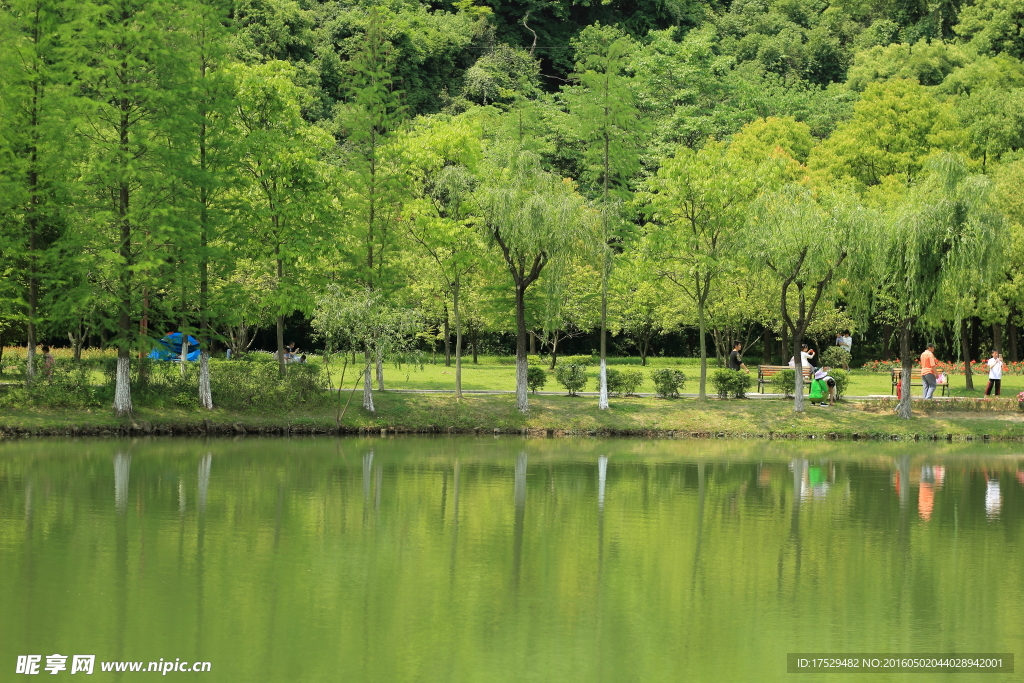 杭州市富阳区东吴公园风景