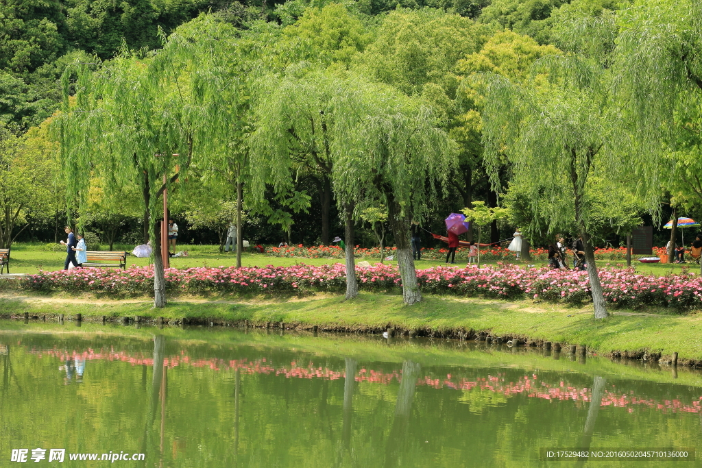 杭州市富阳区东吴公园风景