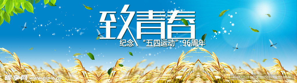 致青春背景