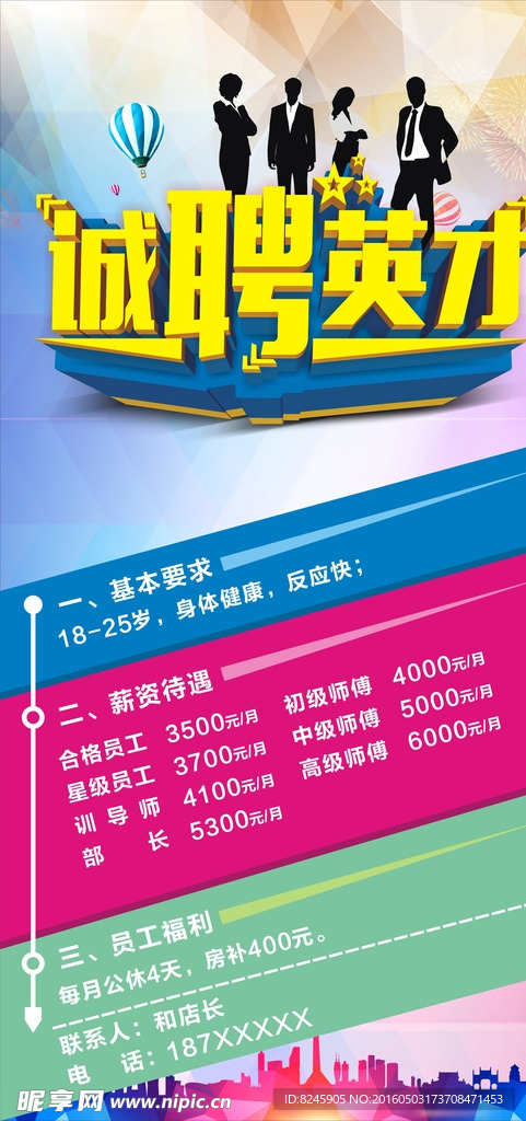 招聘海报
