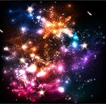 五彩星空