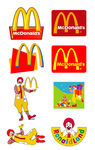 麦当劳Logo标志与麦当劳叔叔