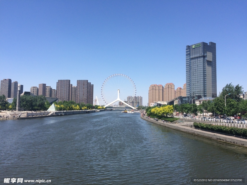天津之眼 海河