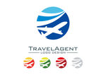 飞机旅行社 LOGO设计
